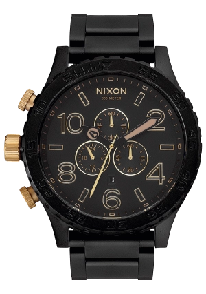51-30 Chrono - Matte Black / Gold