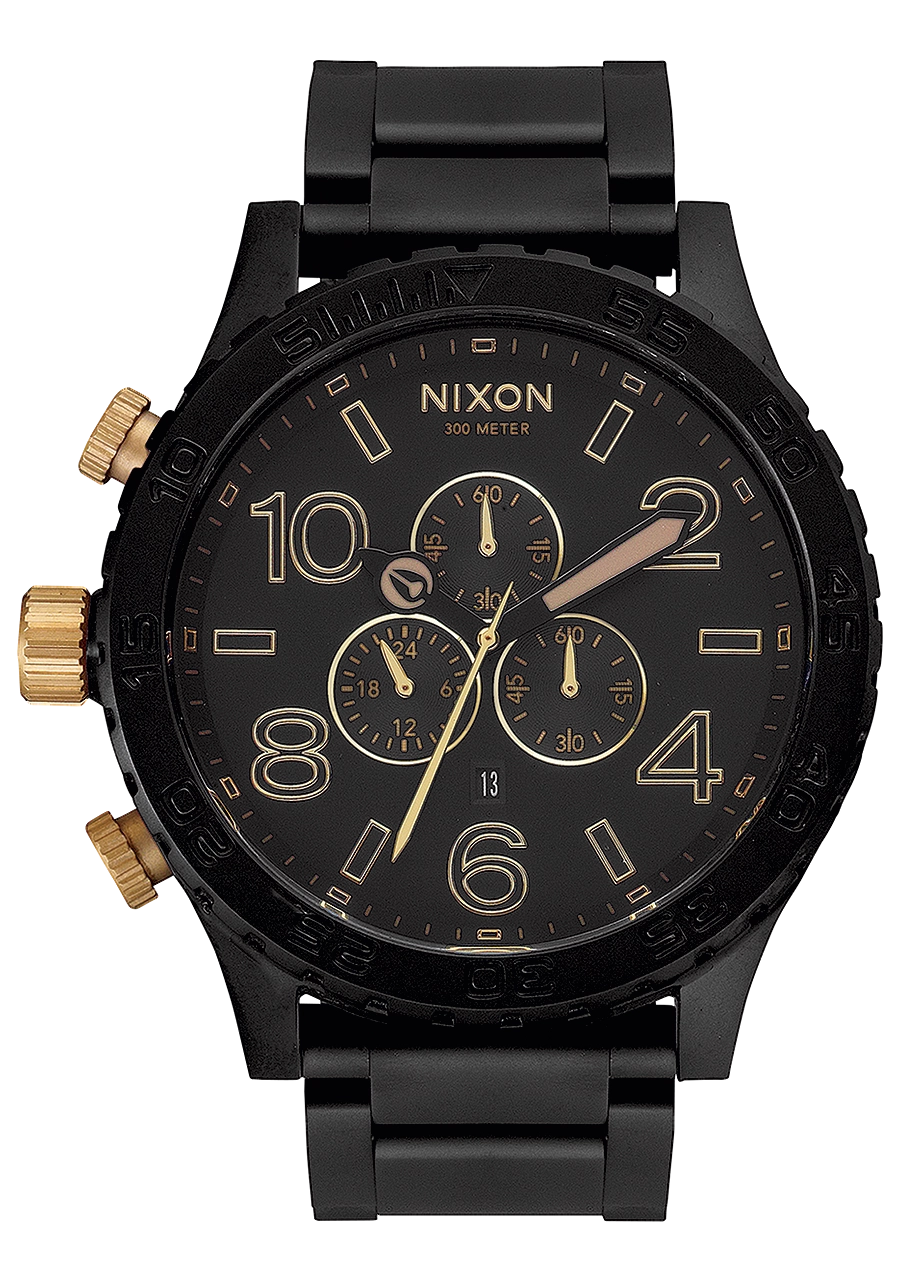 51-30 Chrono - Matte Black / Gold