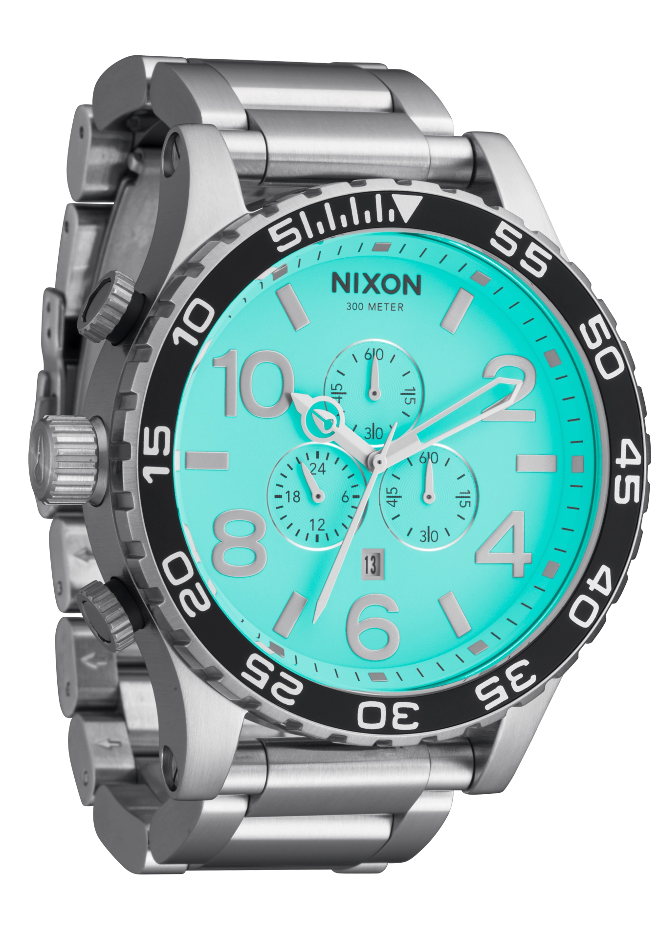 51-30 Chrono - Silver / Turquoise