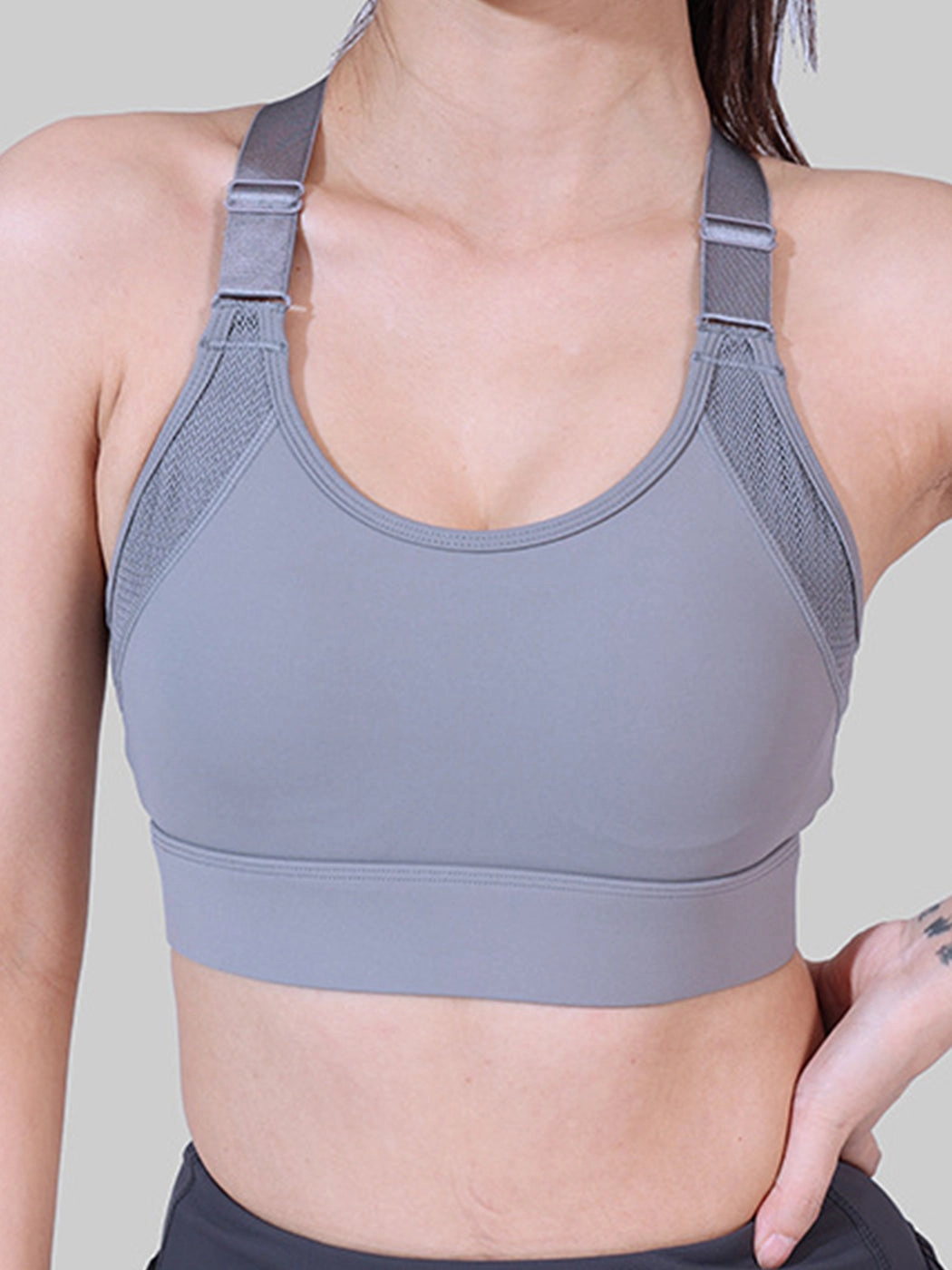 Adjustable High-Impact Shockproof Yoga Training Sports Bra