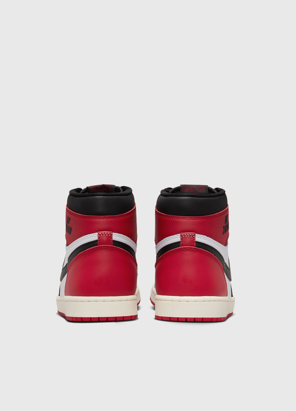 Air Jordan 1 Retro High OG 'Black Toe Reimagined' Sneakers