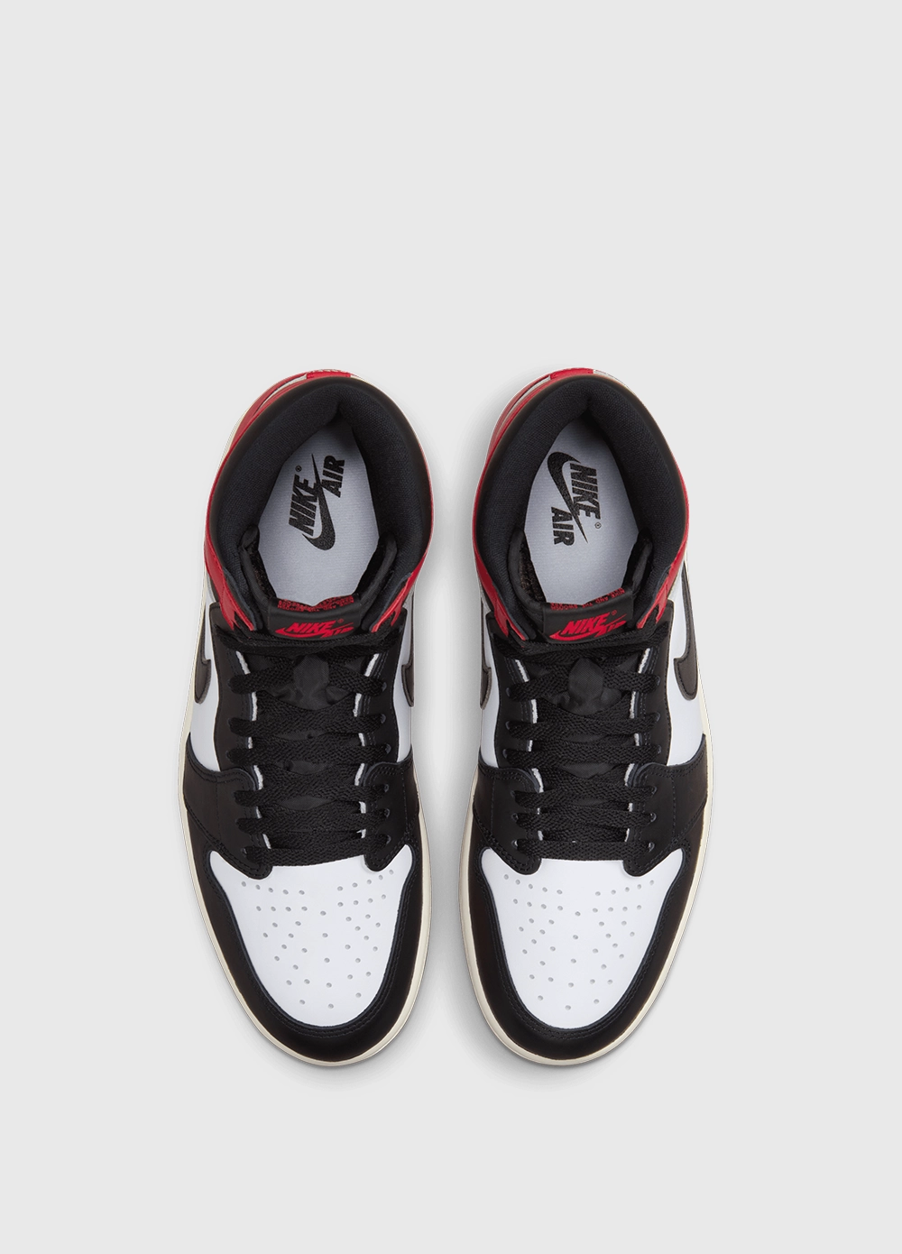 Air Jordan 1 Retro High OG 'Black Toe Reimagined' Sneakers