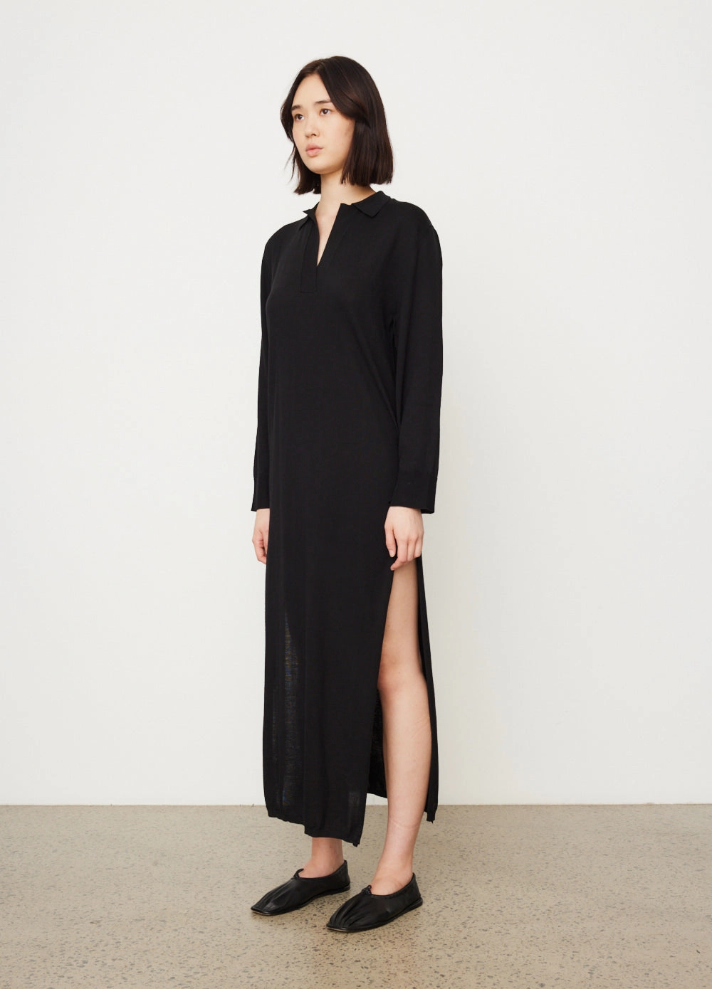Amor Collared Knit Dress