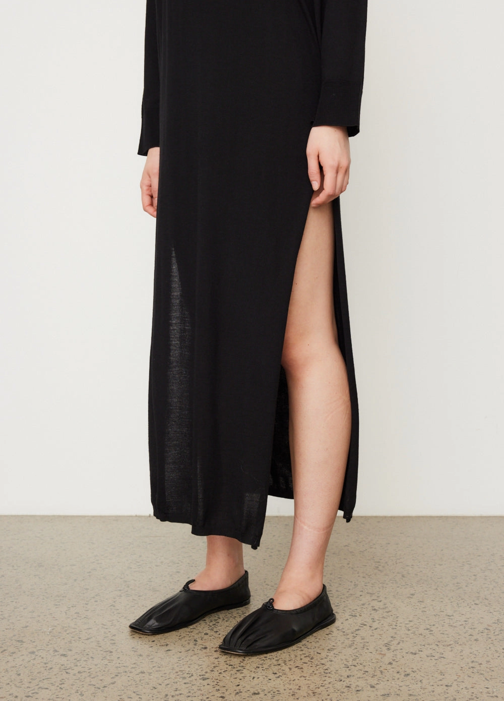 Amor Collared Knit Dress