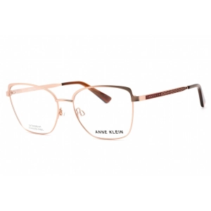 Anne Klein Women's Eyeglasses - Rose Gold Cat Eye Full Rim Metal Frame | AK5094 770