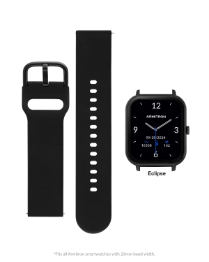 Armitron Connect™ Keeperless Silicone Band | 20mm