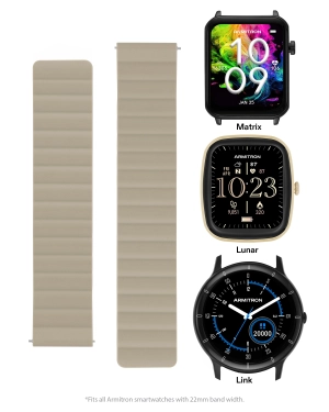 Armitron Connect™ Magnetic Silicone Band | 22mm
