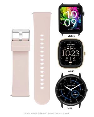 Armitron Connect™ Smooth Silicone Band | 22mm