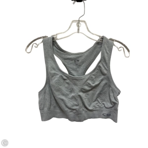 Athletic Bra By Champion In Grey, Size: 1x