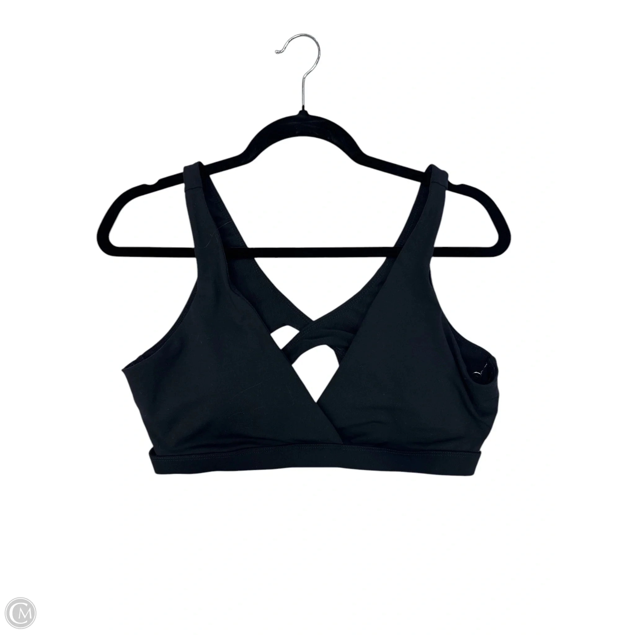 Athletic Bra By Fabletics In Black, Size: L