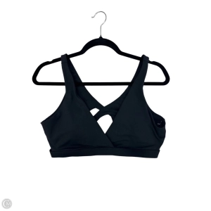Athletic Bra By Fabletics In Black, Size: L