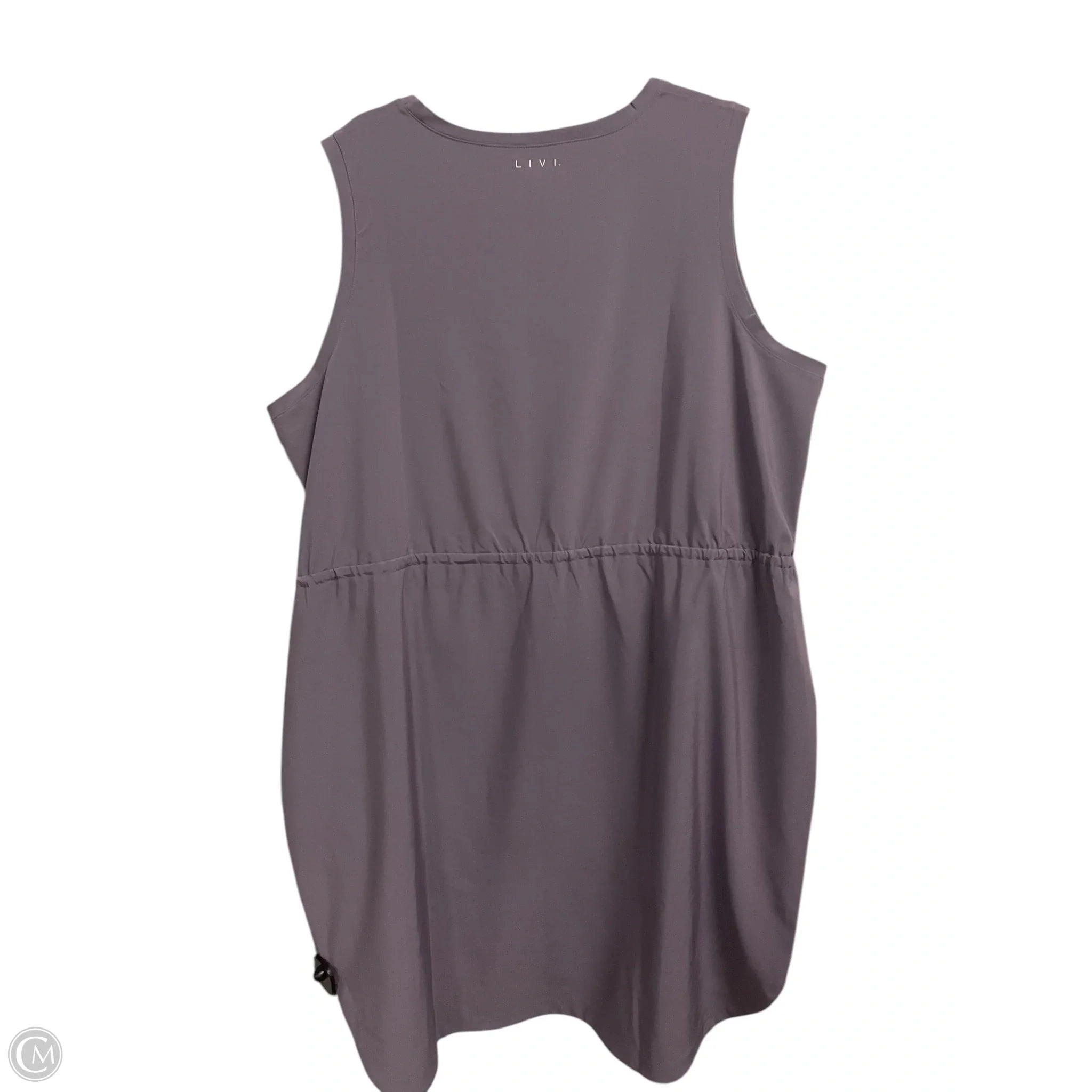 Athletic Dress By Livi Active In Purple, Size: 3x