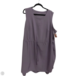 Athletic Dress By Livi Active In Purple, Size: 3x