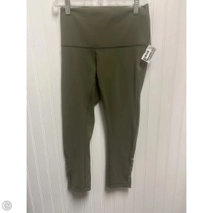Athletic Leggings By Lululemon In Green, Size: S
