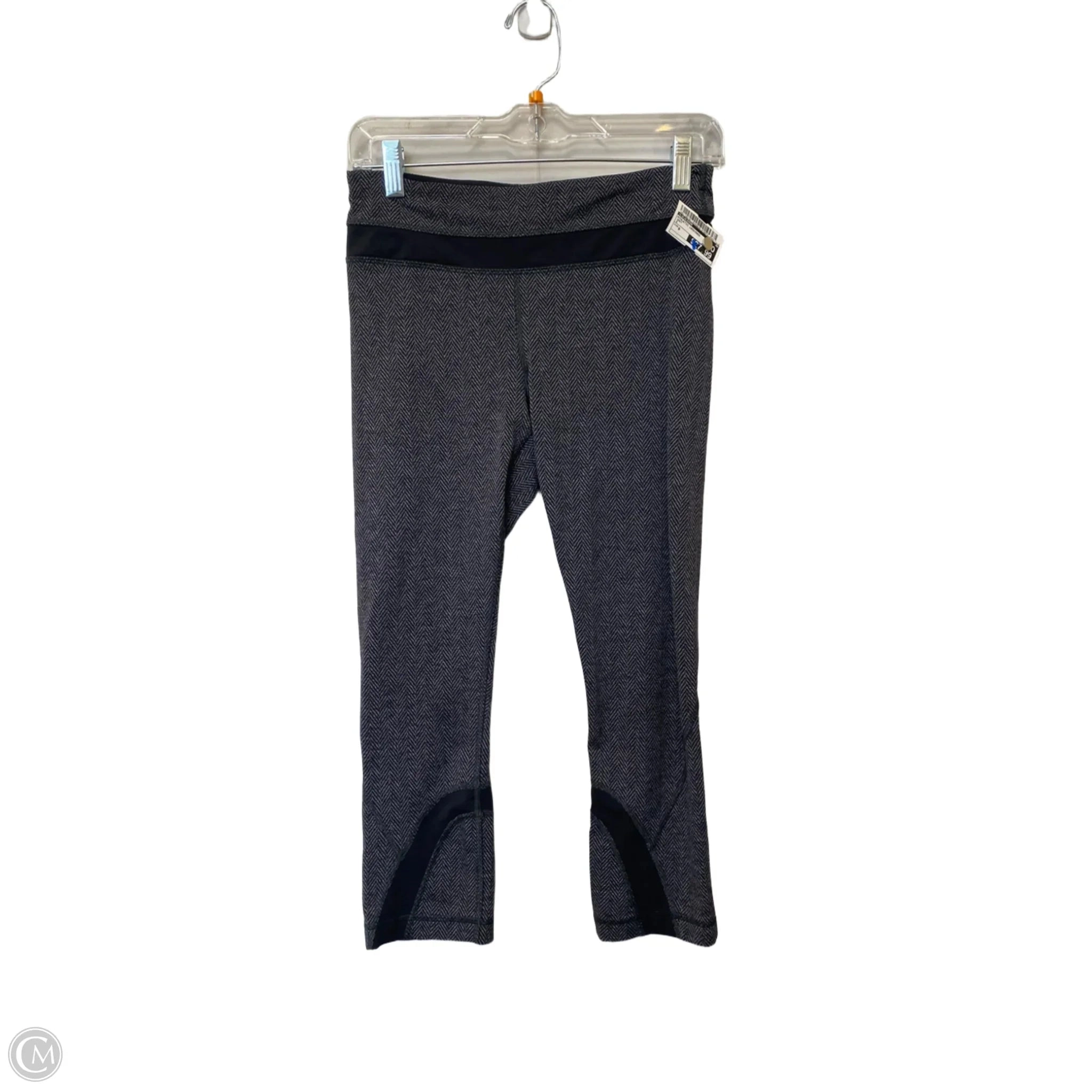 Athletic Leggings By Lululemon In Grey, Size: 6