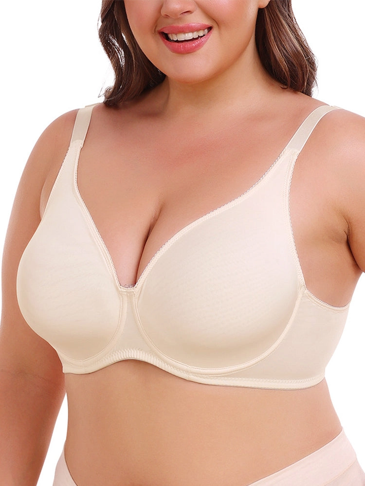 Back Vest Sports Bra for Women Adjustable Wireless-Bras