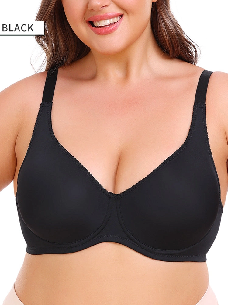 Back Vest Sports Bra for Women Adjustable Wireless-Bras