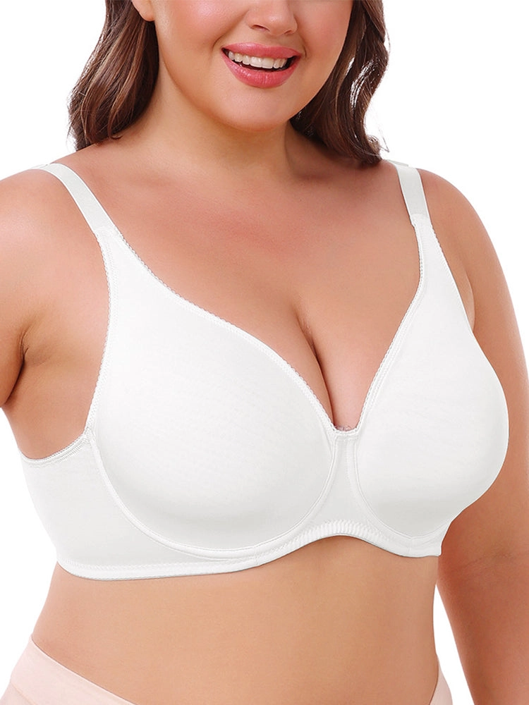 Back Vest Sports Bra for Women Adjustable Wireless-Bras