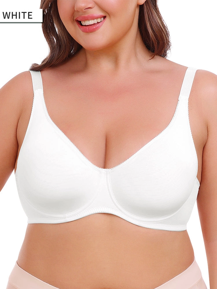 Back Vest Sports Bra for Women Adjustable Wireless-Bras
