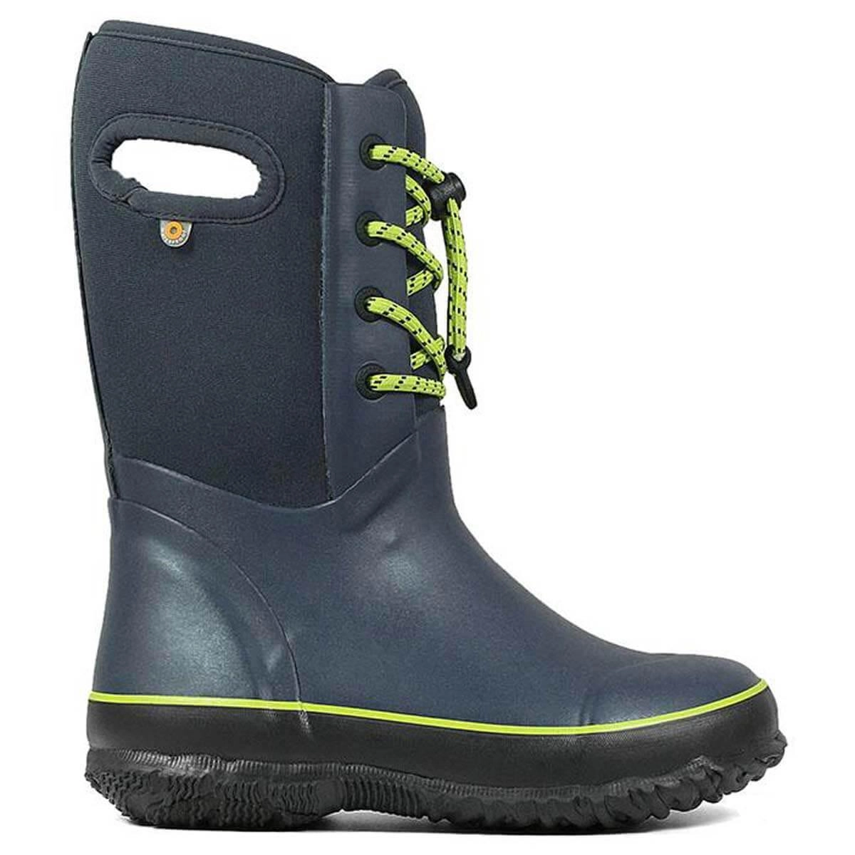 Bogs Kids' Snow Boots - Arcata Lace, Navy | 72442-410