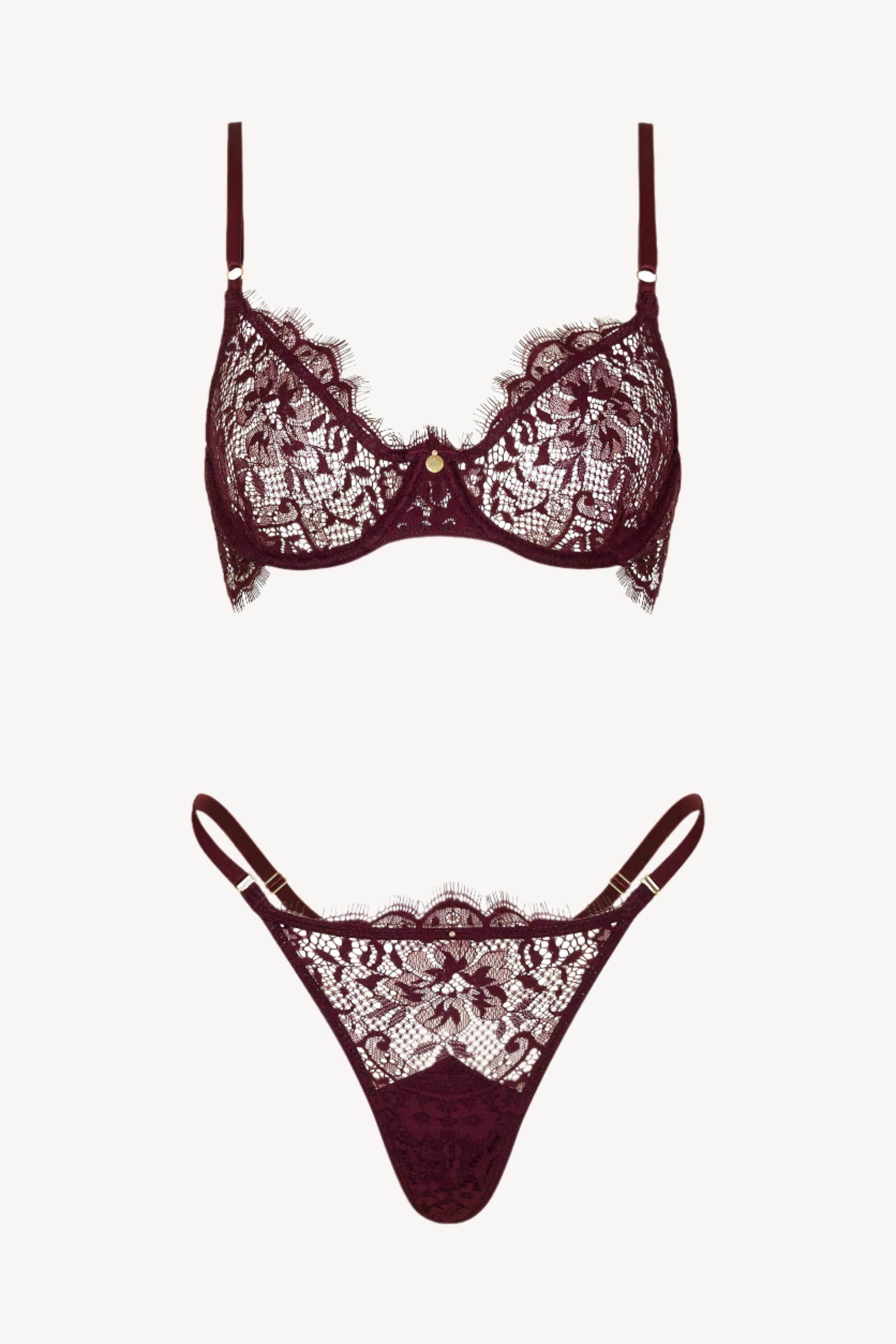 Bra Burgundy