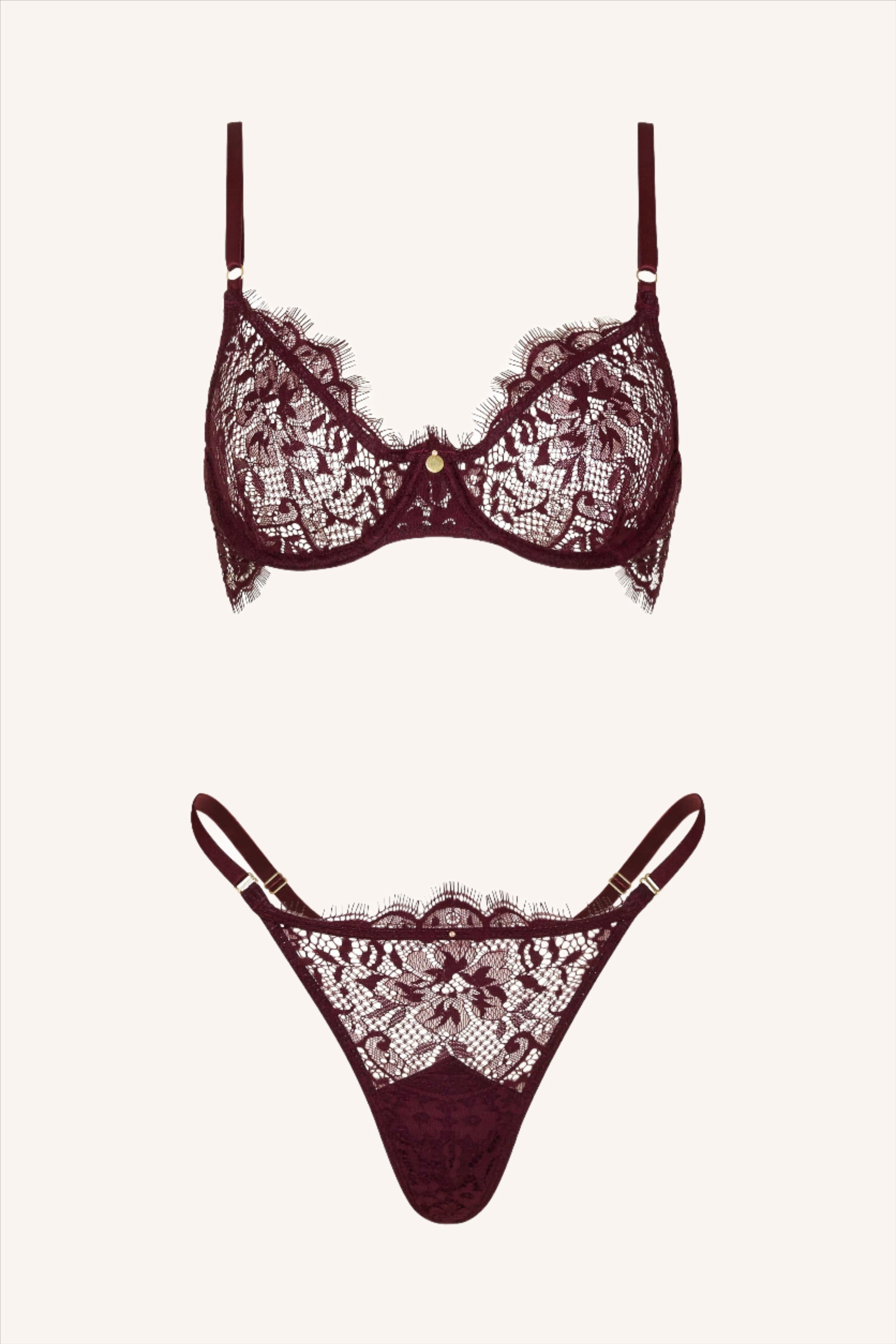 Bra Burgundy