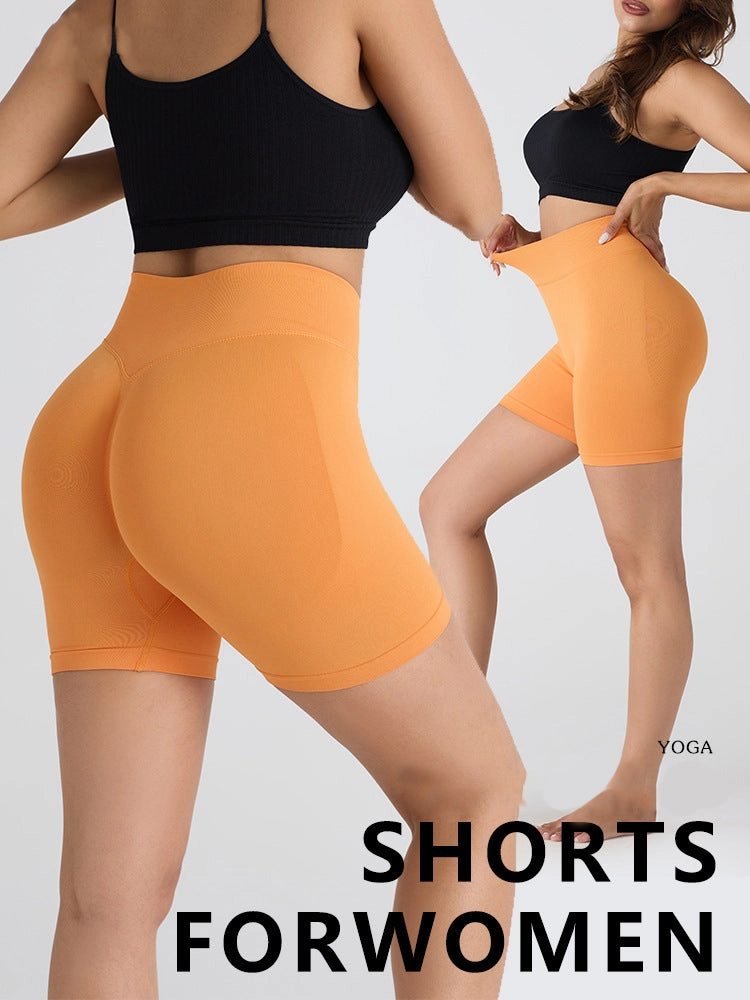 Breathable Butt Lifting Yoga Sports Shorts for Outer Wear