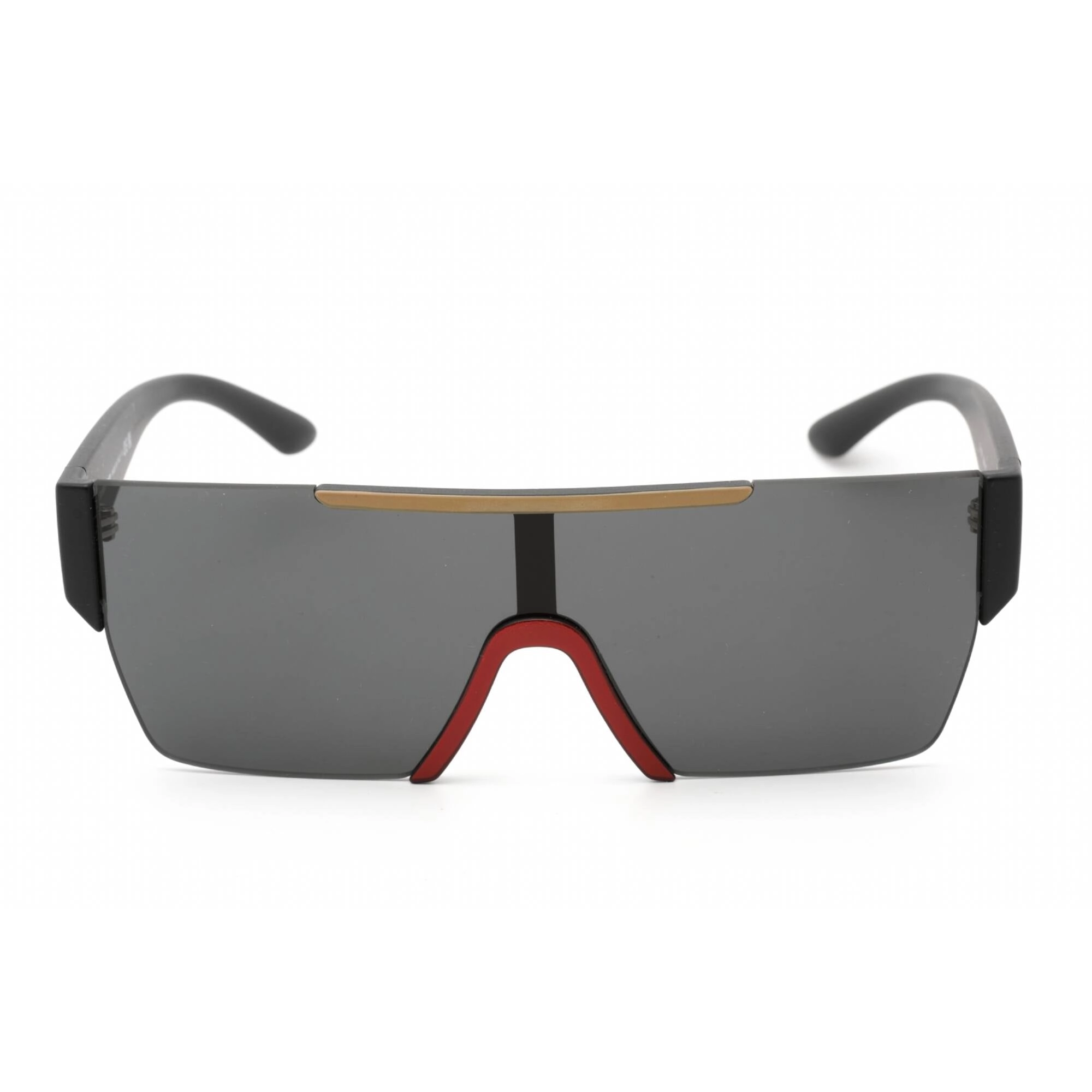Burberry Unisex Sunglasses - Black Plastic Rimless Shield Shape Frame | BE4291 396487