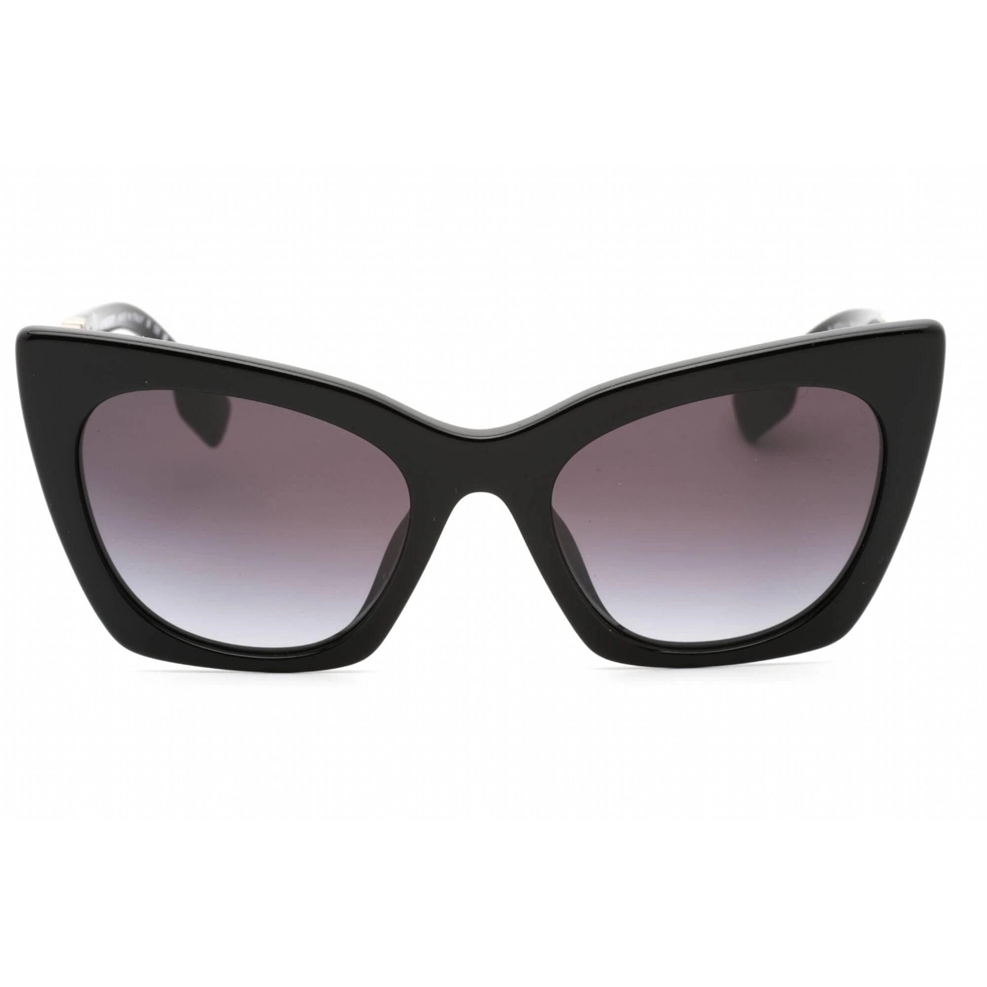 Burberry Women's Sunglasses - Black Cat Eye Frame Grey Gradient Lens | 0BE4372U 30018G