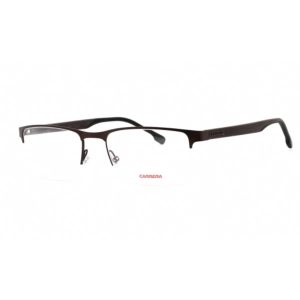 Carrera Unisex Eyeglasses - Half Rim Brown Metal Rectangular | CARRERA 8864 009Q 00