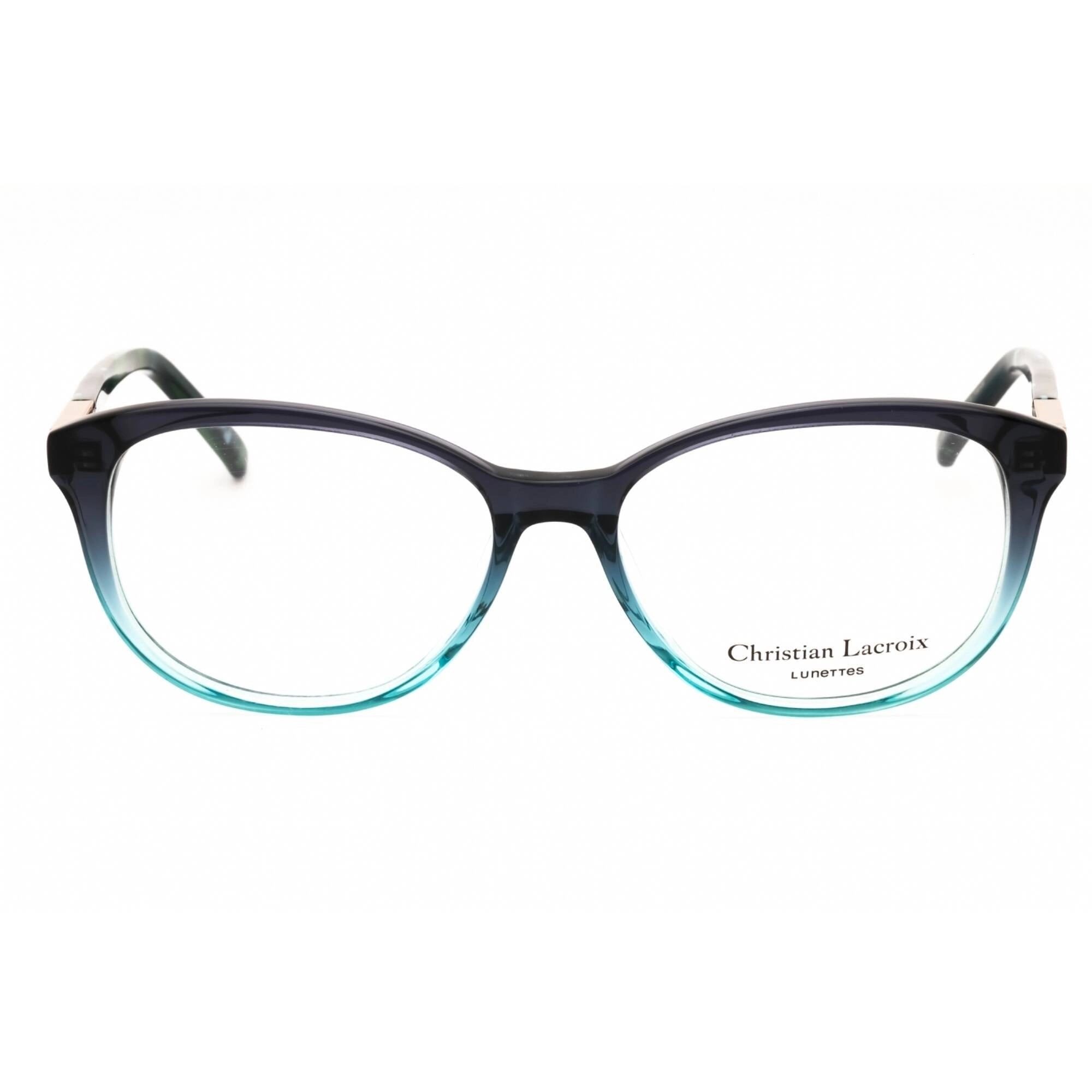 Christian Lacroix Women's Eyeglasses - Blue Gradient Plastic Oval Frame | CL1040 621