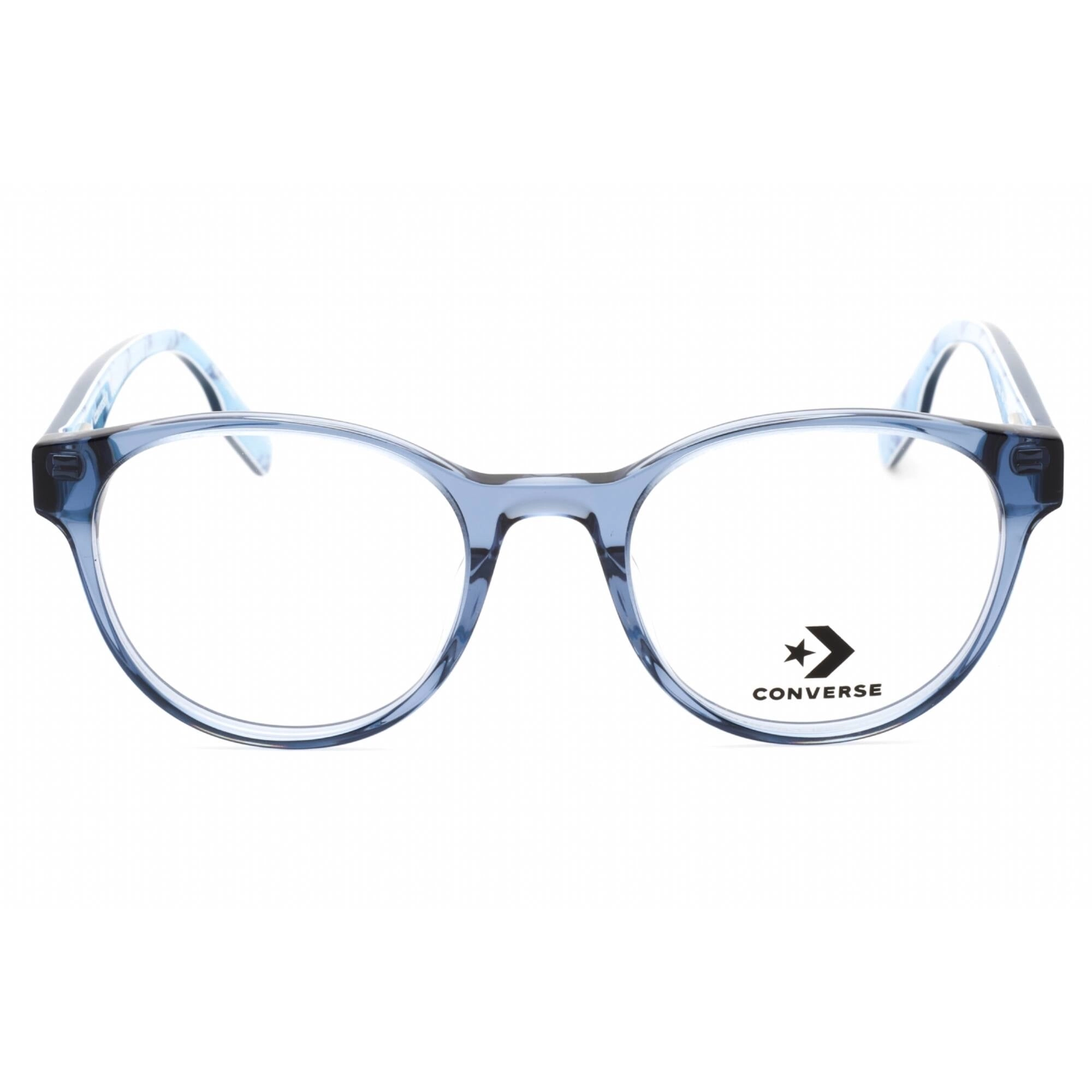 Converse Women's Eyeglasses - Crystal Aegean Storm Round Plastic Frame | CV5002 420
