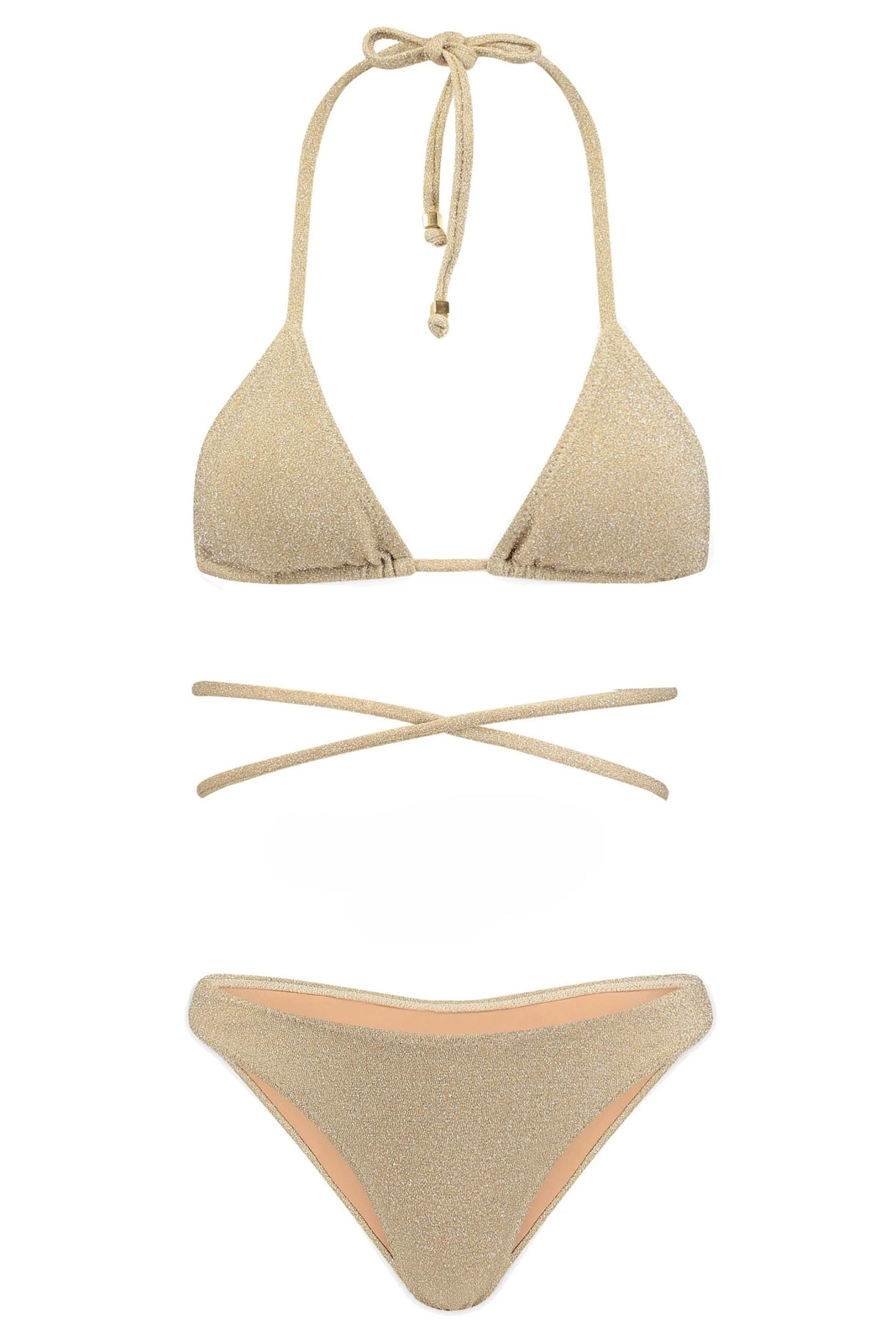 Cristalle Bikini in Gold
