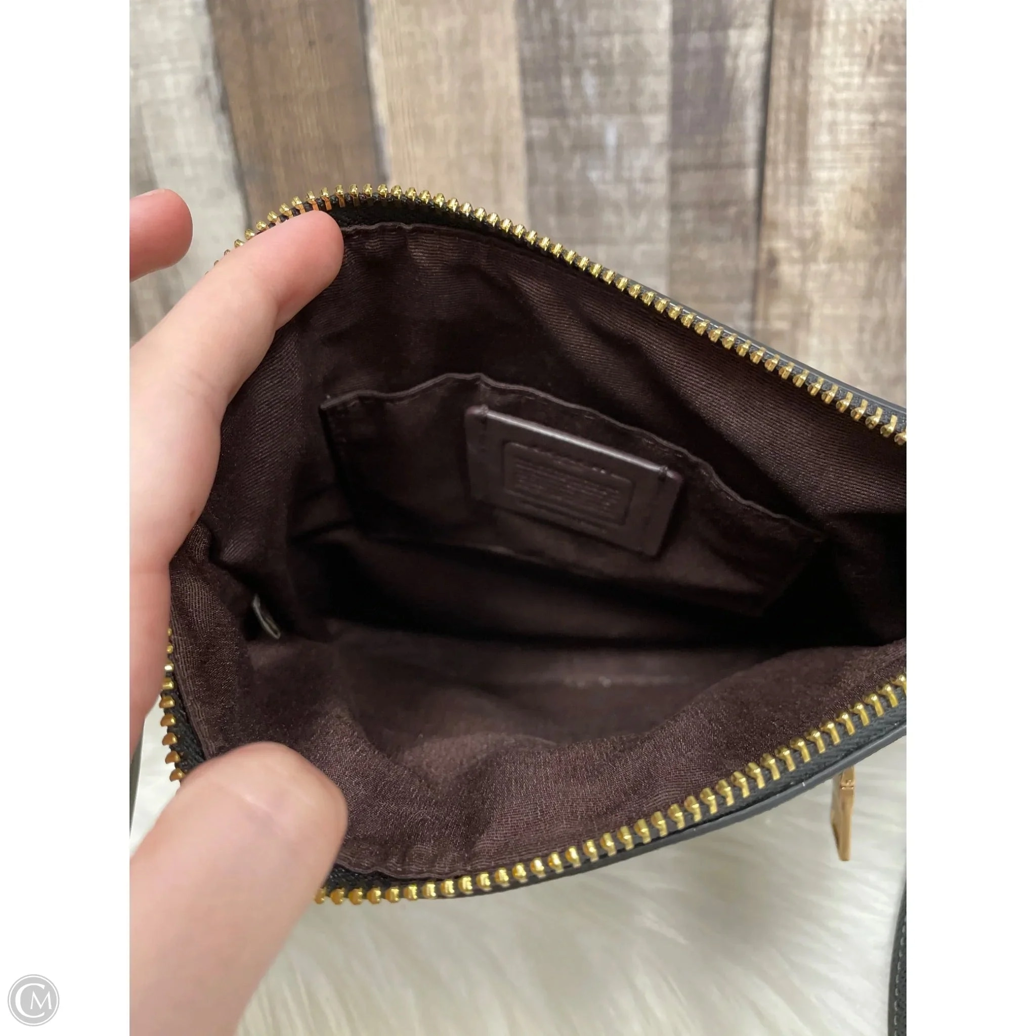 Crossbody Designer By Coach, Size: Medium