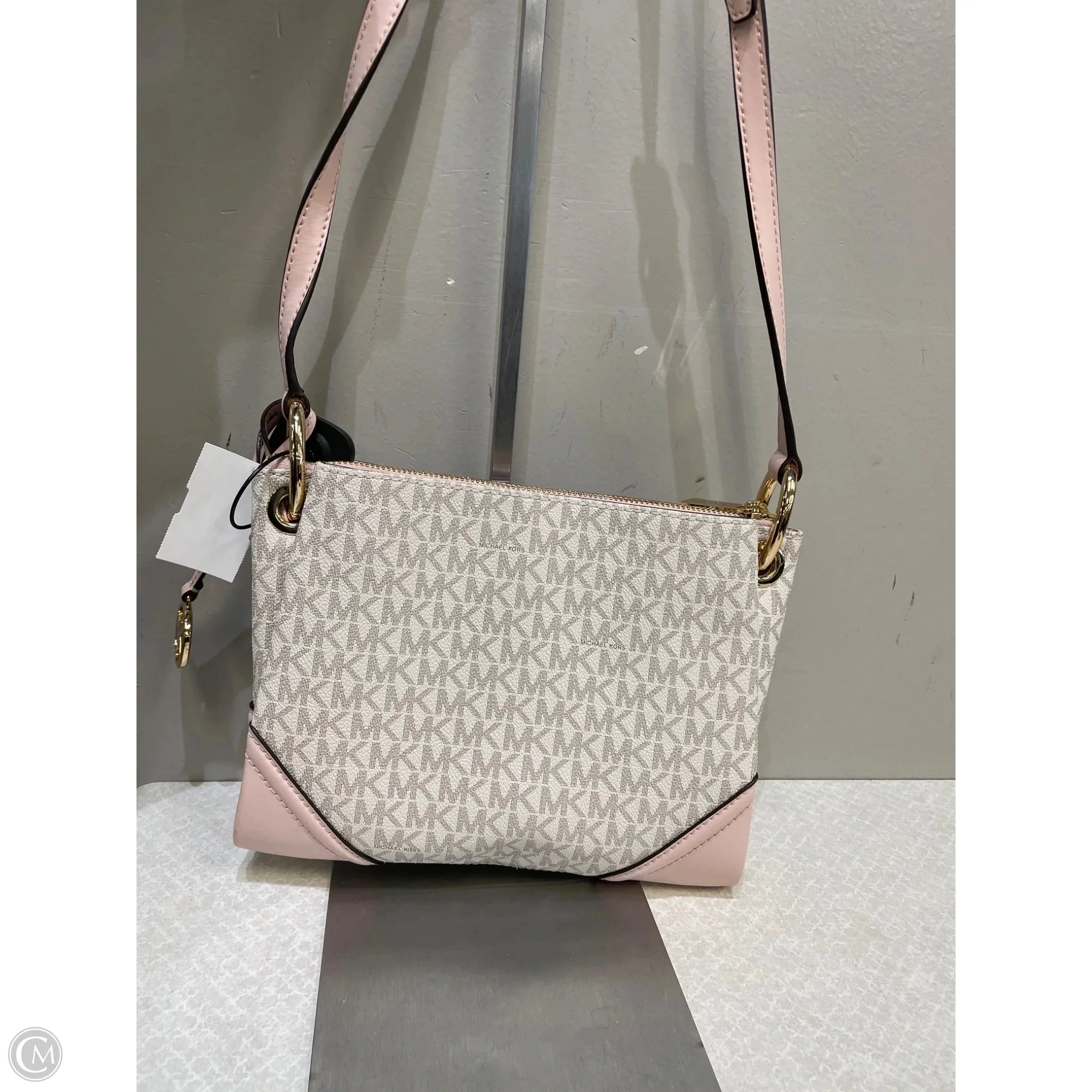 Crossbody Designer By Michael Kors, Size: Medium
