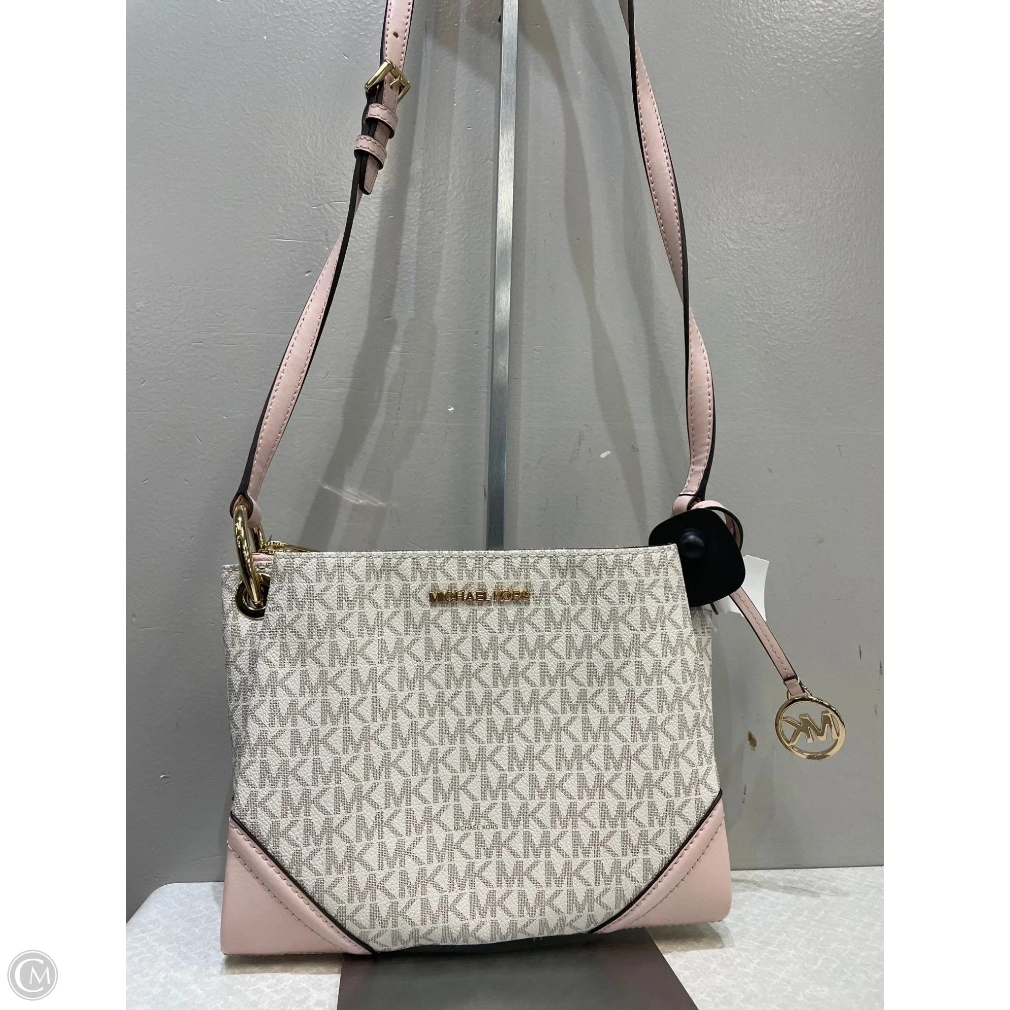 Crossbody Designer By Michael Kors, Size: Medium