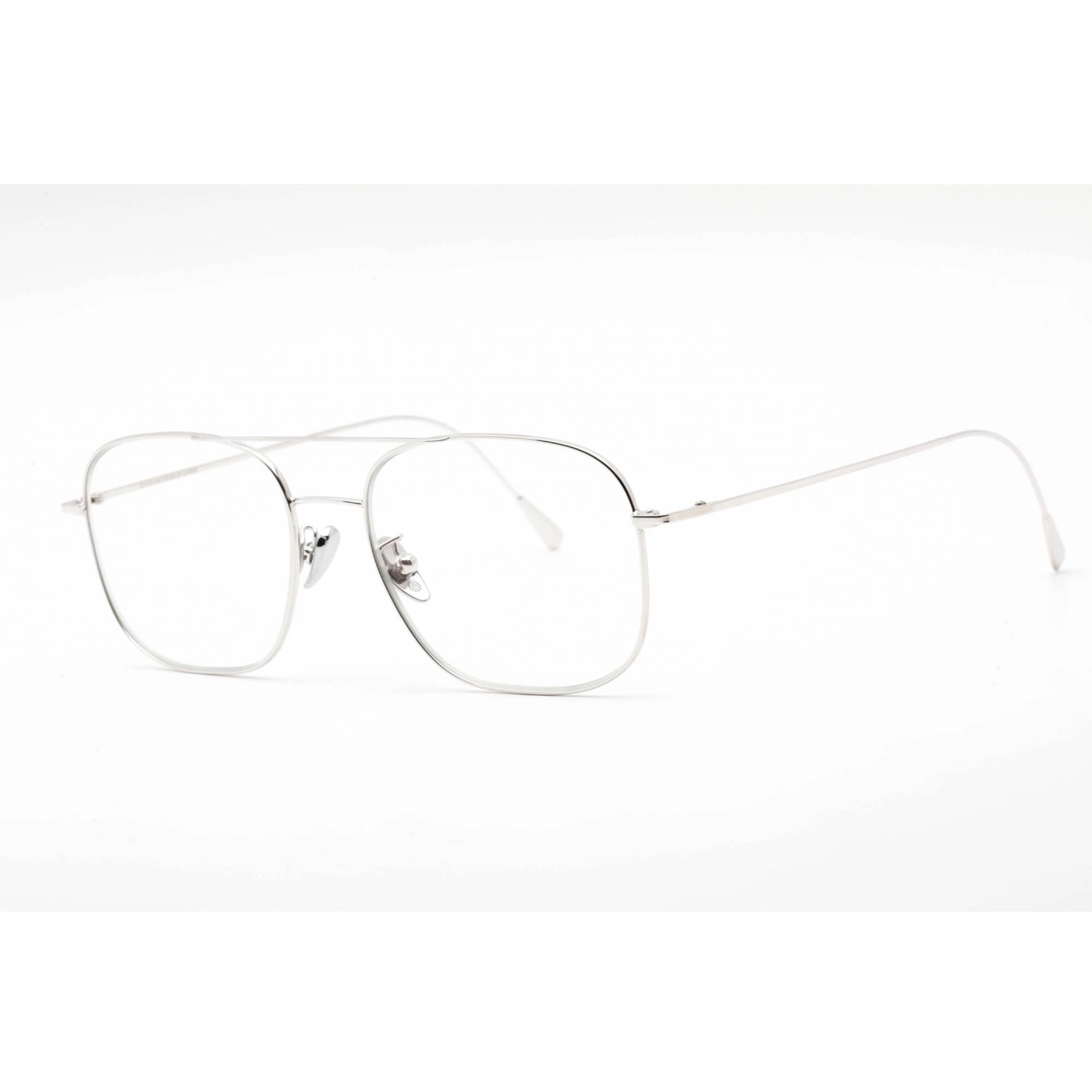 Cutler And Gross Unisex Eyeglasses - Silver/Grey Frame Clear Lens | CG1267PPL 001