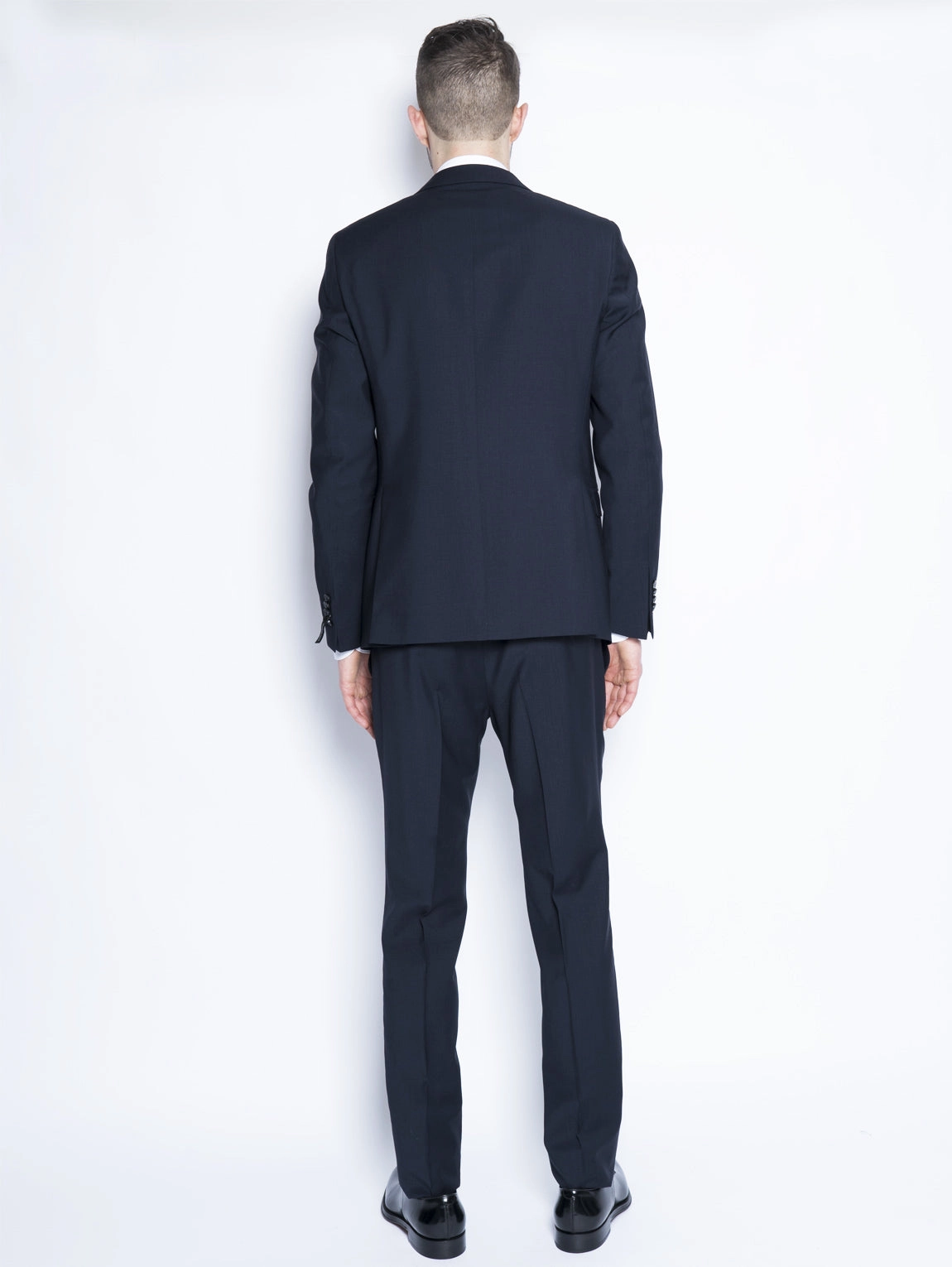 Dress in cool Blue wool