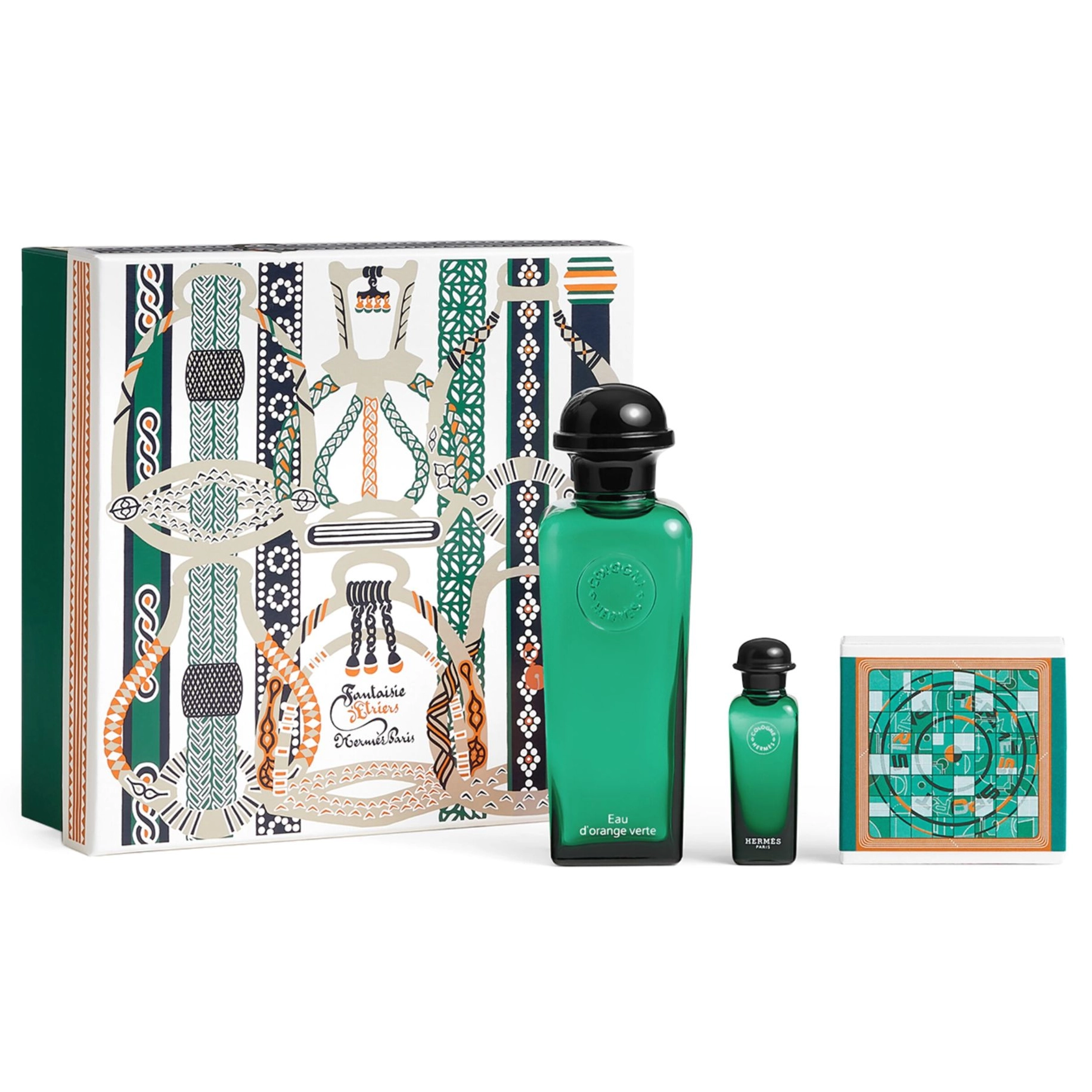Eau d'Orange Verte by Hermes 100ml EDC 3 Piece Gift Set