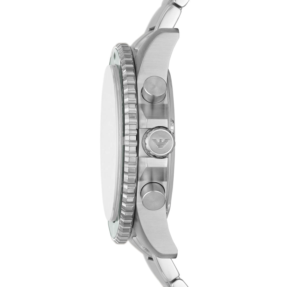 Emporio Armani AR11500 Diver Stainless Steel Mens Watch