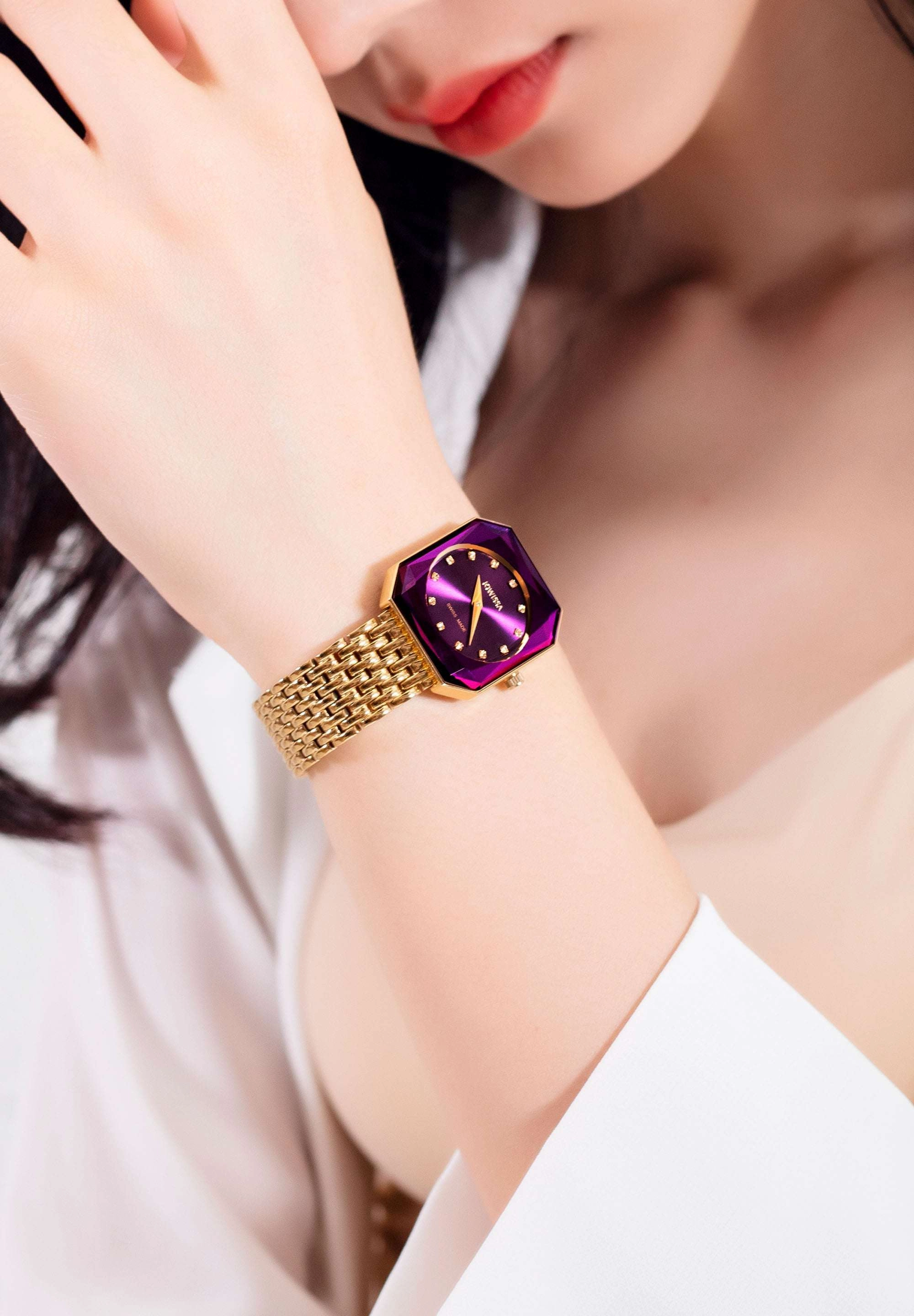 Facet Radiant Swiss Ladies Watch J8.081.M