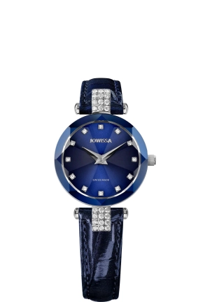 Facet Strass Swiss Ladies Watch J5.791.S