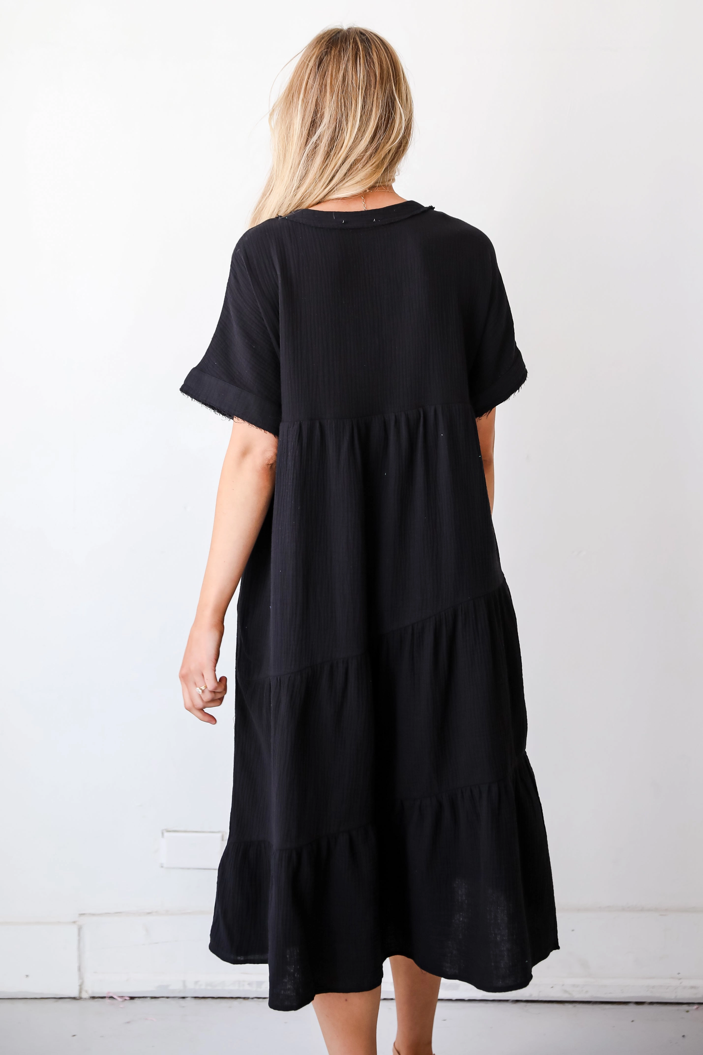 FINAL SALE - Feeling My Best Linen Midi Dress