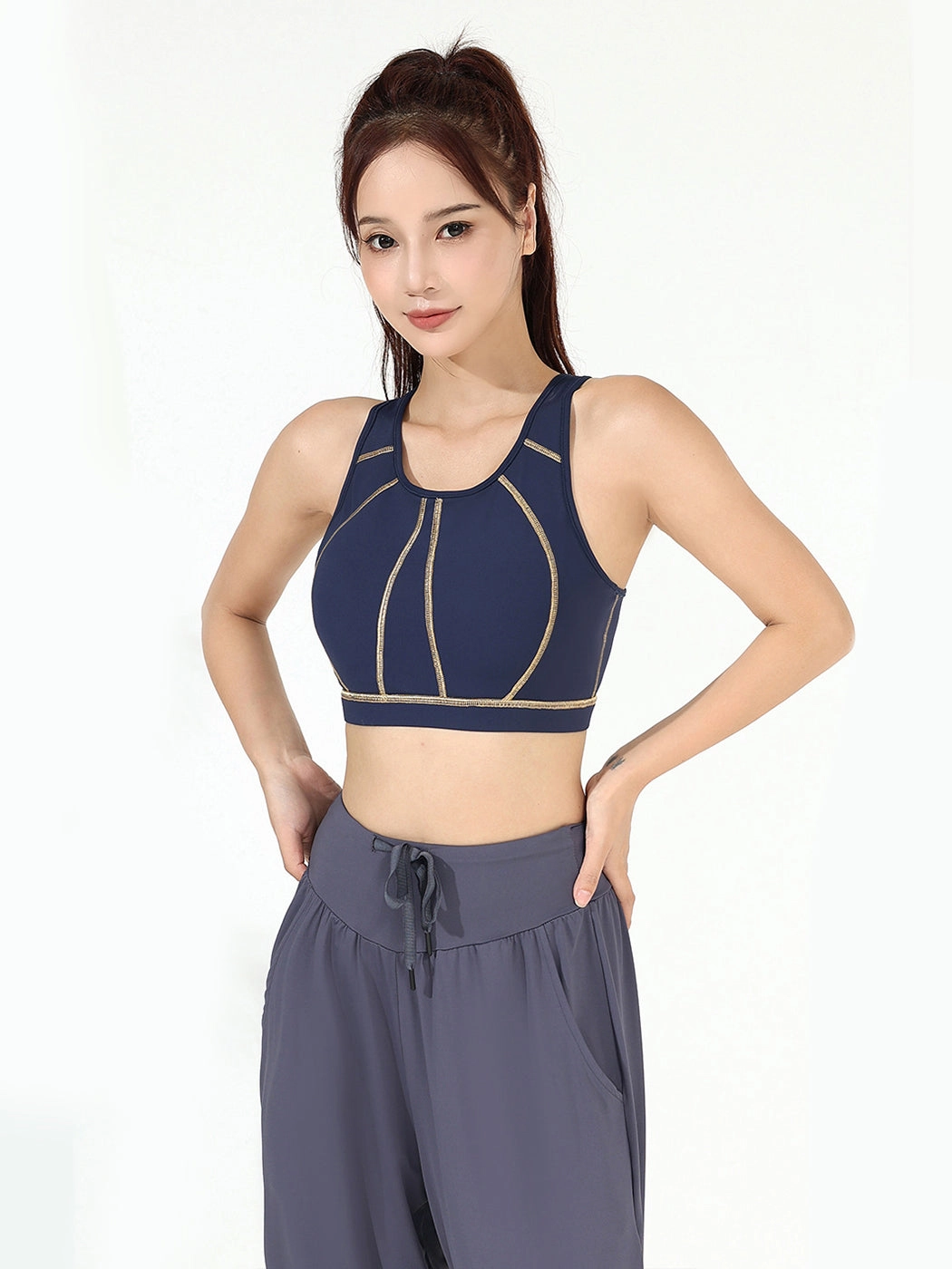 Full Coverage Wireless Sports Bra