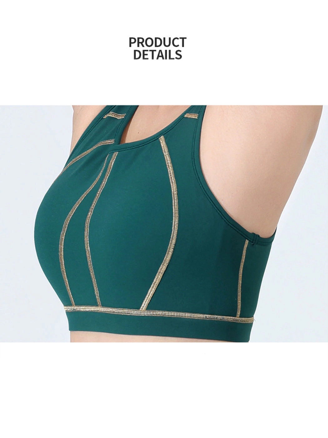 Full Coverage Wireless Sports Bra