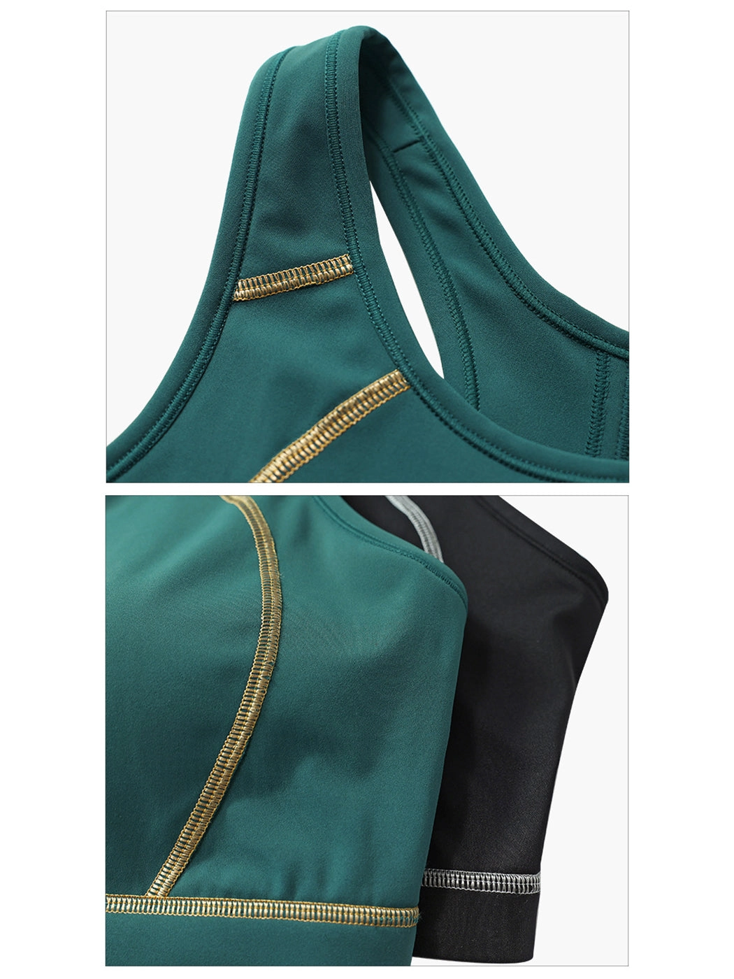 Full Coverage Wireless Sports Bra