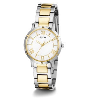 GUESS Ladies 2-Tone Analog Watch