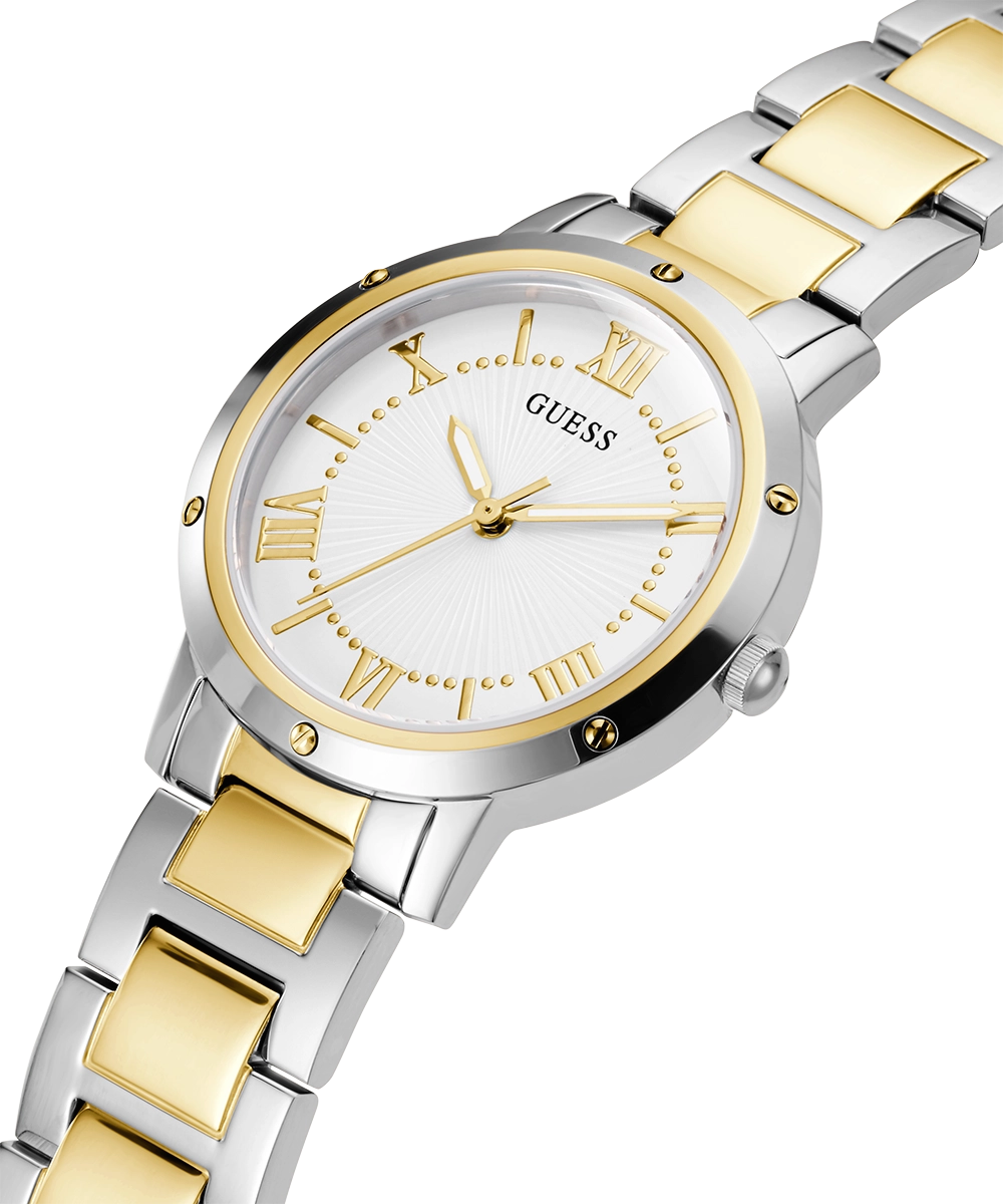 GUESS Ladies 2-Tone Analog Watch