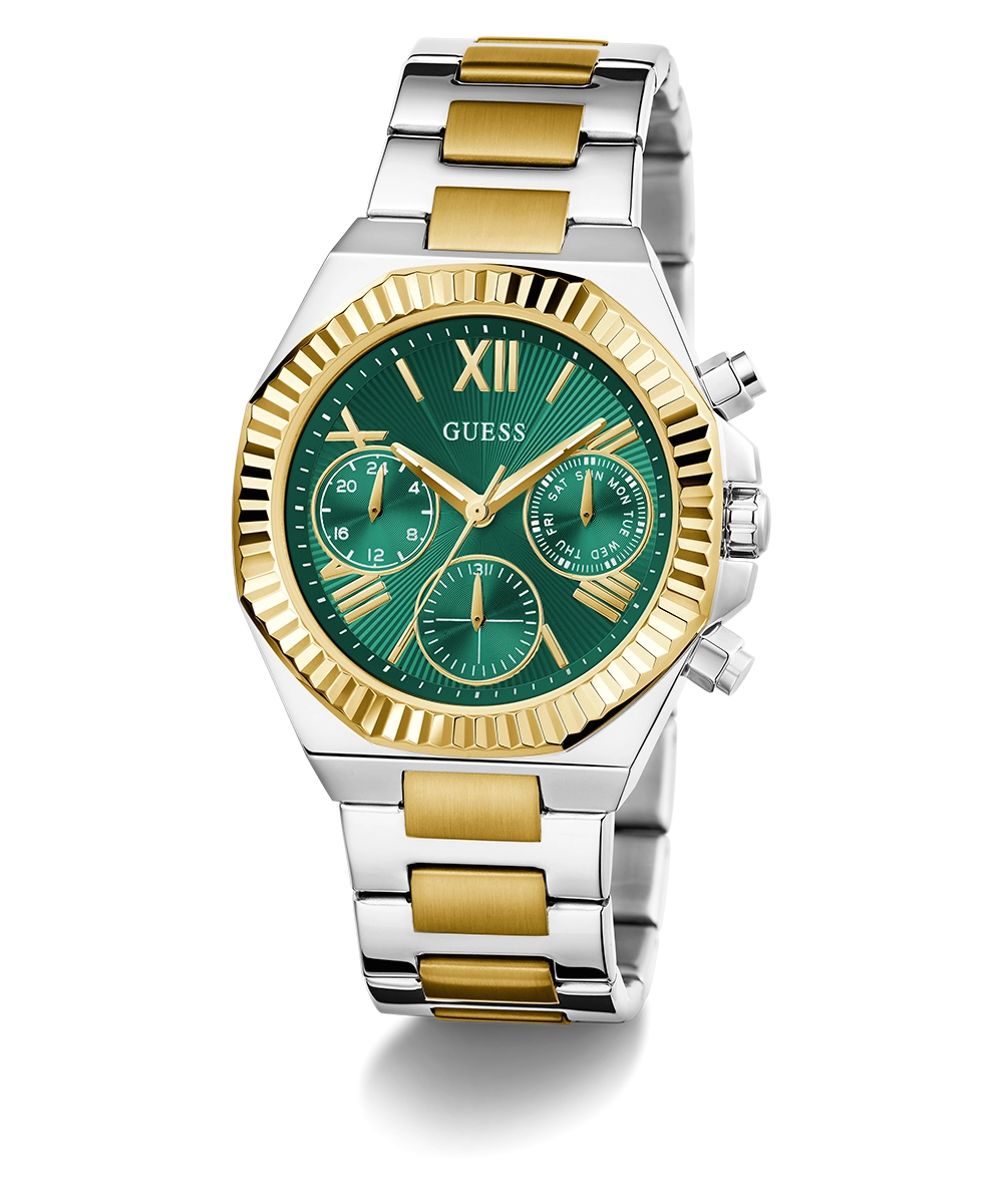 GUESS Ladies 2-Tone Multi-function Watch