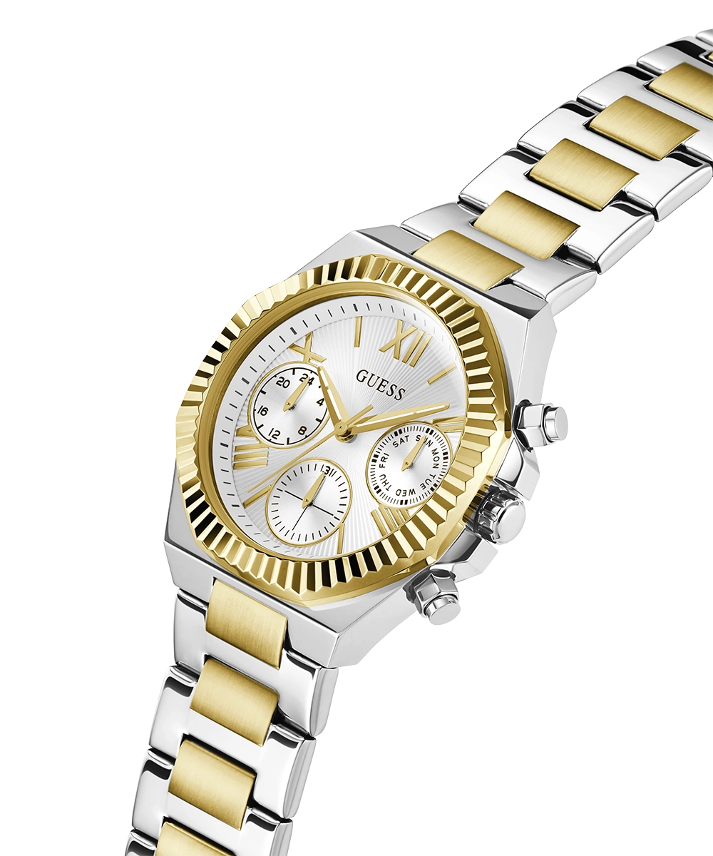 GUESS Ladies 2-Tone Multi-function Watch